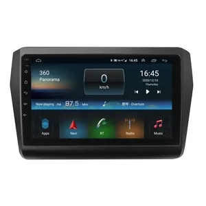 Iokone, player multimídia automotivo especial, octa-core, 2 gb + 32 gb 9 polegadas, com rádio, dvd, gps, suporte à caixa preta, para suzuki 2018 swift