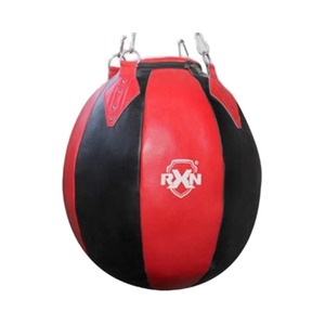 Sac de frappe en cuir durable RXN TDB-1 de bonne qualité, rembourrage en coton, poids 25 kg, fermeture éclair, forme goutte d'eau - Product Image 6