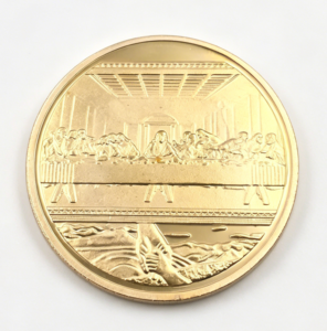 Pièce commémorative en métal moulé sous pression, médaille en cuivre personnalisée OEM, directement de l'usine, pour souvenirs touristiques de sites touristiques, vente en gros - Product Image 3