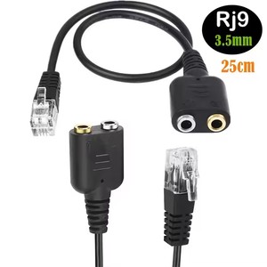 <span class=keywords><strong>Adaptador</strong></span> Doble Hembra, Cable de Audio, Accesorios para Auriculares Estéreo, <span class=keywords><strong>Adaptador</strong></span> de Auriculares <span class=keywords><strong>RJ11</strong></span> <span class=keywords><strong>a</strong></span> 3.5mm, Cable de Micrófono - Product Image 1