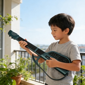 Guitare électrique à prix d'usine en gros, ensemble de guitare électrique, lumières LED <span class=keywords><strong>pour</strong></span> les étudiants, ensembles éducatifs de niveau débutant - Product Image 1