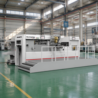 Machine de découpe et d'estampage à chaud entièrement automatique pour feuilles de papier LK80MT-B