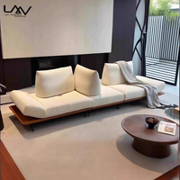 Design moderne hôtel réglable loisirs canapé ensemble villa salon rotatif blanc tissu rembourré meubles