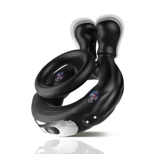 Boxing Cock Ring Usb Oplaadbare Haan Ringen Voor Mannen/Siliconen Vibrator Seksspeeltjes Voor Mannen/Cock Ring App