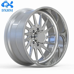 Jantes de voiture forgées légères et personnalisées, style multi-rayons à déport profond poli, 19x9.5J 5x100, pour F-250 F-350 F-450 - Product Image 1