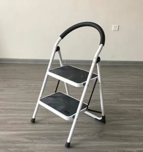 EN131 chứng nhận 5-cấp nhôm thép có thể gập lại hộ gia đình bước thang với thiết kế công nghiệp và tay vịn phong cách hiện đại - Product Image 1