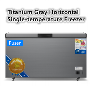 Petit congélateur commercial pour équipement de restauration - Congélateur coffre Équipement de réfrigération pour supermarché et cuisine - Product Image 1