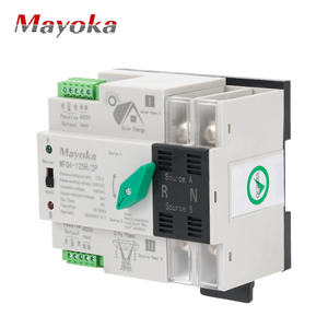 Invertisseur photovoltaïque WFQ4-125R/2P Ats 220V, commutateur <span class=keywords><strong>de</strong></span> transfert automatique pour charges critiques - Product Image 2