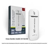 Módem Inalámbrico Portátil 4G NKIWI, Dongle USB Pequeño de ABS, 150M LTE, Incluye Tarjeta SIM, Datos WIFI