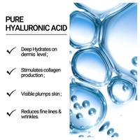 Coffret de Soins Anti-Âge en Marque Blanche avec Crème Visage et Sérum Hydratant à l'Acide Hyaluronique, Glycérine et Collagène