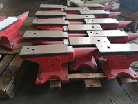 Enclume en acier moulé de haute qualité pour forge de fermeur, enclume conique de fermeur à haute dureté