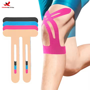 Cinta de Kinesiología Precortada para Rodilla, Cinta Deportiva que Proporciona Soporte y Estabilidad a los Músculos, Ideal para Correr, GZ RTS, Pedido Mixto al por Mayor - Product Image 1