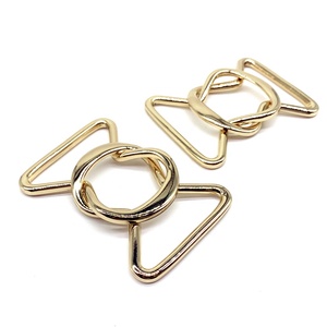 Venta al por mayor de fábrica 1-1/2 \ "Hot Fancy 8 hebillas de cinturón de aleación de zinc 38mm junta de bloqueo interior elástica dos piezas - Product Image 5