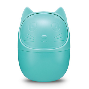 Anya dễ thương <span class=keywords><strong>Mini</strong></span> nhựa mở Top lưu trữ máy tính để bàn xô nhà văn phòng bàn tổ chức Thùng rác - Product Image 1