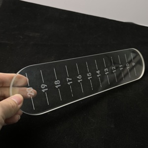 Termal şok dayanıklı son derece hassas borosilikat gofret cam Klinger yuvarlak görüş cam seviye ölçer plaka Klinger Lens gözlük - Product Image 3