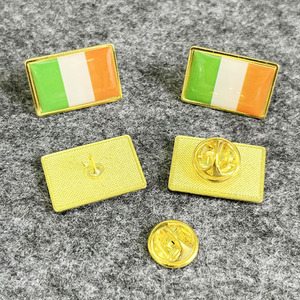 Pin de Solapa con Diseño de Bandera de País, Impresión Epoxi, Sin Pedido Mínimo, en Existencia - Product Image 4
