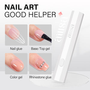 <span class=keywords><strong>Aillsa</strong></span> OEM de secado rápido de mano Punta de uñas de Gel suave cubierta completa puntas de uñas pequeño Mini portátil UV LED juego de lámpara de uñas para uñas - Product Image 3