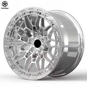 Jantes forgées DW à profil profond, jantes de course 18 19 20 21 22 pouces, jantes Beadlock chromées pour BMW M3 M4 F30 F80 F82 G20 G21 G22 - Product Image 1