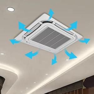 เครื่องปรับอากาศแบบฝังฝ้าเพดาน SP-MCR-18HR1 18000BTU ระบบทำความร้อนและความเย็น ความถี่คงที่ ระบบทำความเย็นเร็ว ควบคุมผ่านแอปพลิเคชัน สำหรับใช้ในครัวเรือน - Product Image 1
