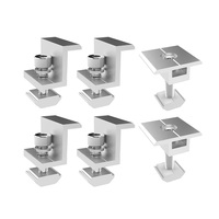UISOLAR – Composants de montage solaire au meilleur prix : Serre-câble d'extrémité PV solaire réglable en aluminium, serre-câble intermédiaire, support de montage de panneau solaire