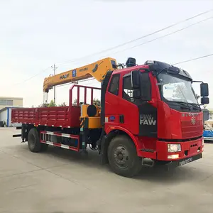 Haoy Fabriek Prijs Afstandsbediening Telescopische Boon Lift 10 Ton 2024 Nieuwe Producten Voor Bouw Truck Kraan