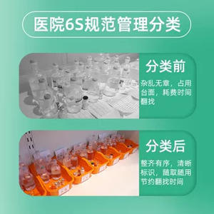 Boîtes de perfusion médicale, centre de distribution, pharmacie, salle de traitement, paniers de rangement, tri des liquides, paniers à médicaments - Product Image 5