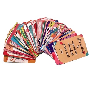 Wholesale OEM Custom Printing Self Care Gift Box Kit Encouragement Card Deck Perfect Gift Affirmation Cards to Help <strong>Yourself</strong> - Product Image 1