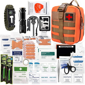 Trousse de premiers soins d'aventure multifonctionnelle Firstime OEM avec gaze compressée - Product Image 3