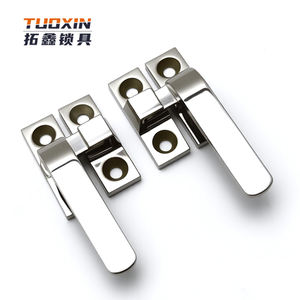 Lcr80 एंटी-चोरी कुंजी संचालित साउंडप्रूफ शॉक-अवशोषण आरवी दरवाजा हैंडल रोटरी दबाव तितली पुल औद्योगिक सील लॉक - Product Image 1