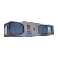Capsule de logement mobile moderne, écologique, étanche, à assemblage rapide, anti-sismique, structure en acier, pour resort