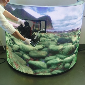 Outdoor Flexible LED Screen Advertising Modular Led Digital <b>Displays</b> Film <b>Display</b> Waterproof Panels P4 Digital Signage and Displ - Product Image 1