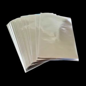 Feuille de papier autocollant en vinyle fragile destructible, aspect coquille d'œuf, adhésif, blanc brillant, format A4, pour imprimante laser - Product Image 4