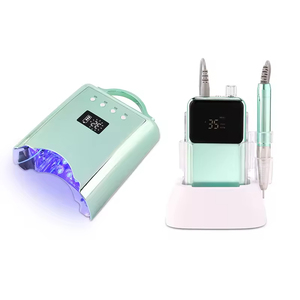 Free Logo 78W High-Power UV Nail Lamp <b>Pedicure</b> Handle Metal Base Detachable Gel Dryer Curing Manicure Salon <b>Tool</b> Wholesale - Product Image 4
