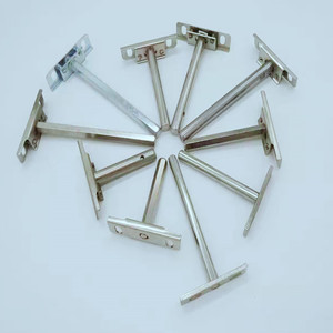 Shengda Adjustable <b>Shelf</b> Support T-Shaped Nickel Plated Cold-Rolled Steel Concealed <b>Wall</b> Mount Bracket 1001 - Product Image 3