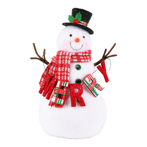 Mini Bambole di Neve Kawaii in Tessuto, Decorazioni per Albero di <span class=keywords><strong>Natale</strong></span>, Forniture per Mercatini Natalizi in Offerta - Product Image 3