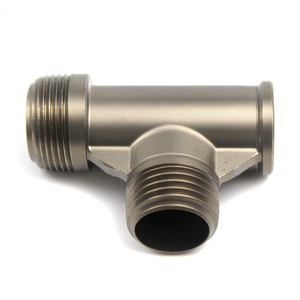 ข้อต่อท่อทีแรงดันสูงแบบฟอร์จจากสแตนเลส COVNA เกลียว NPT BSP สำหรับงานน้ำ แก๊ส และน้ำมัน - Product Image 5