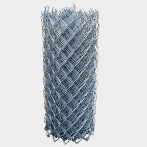 Clôture de sécurité industrielle électrique pour la protection des usines et des cours, en treillis métallique galvanisé à mailles losangées, haute 6 - Product Image 6
