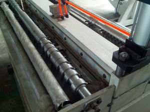 ไฮดรอลิกทำงานเหล็กชุบสังกะสีโลหะม้วนตัดและตัดสายการผลิต - Product Image 5