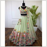 Fournisseur direct d'usine, Lehengha Choly lourd avec broderie de sequins, Duppta