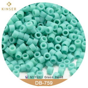 Miyuki <strong>Delica</strong> <strong>Beads</strong> 1.6 mm [21 Color Matte Opaque 2 ]10g Pack - Product Image 3