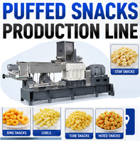 Pellets de maïs soufflé en vrac, snacks soufflés, snacks exotiques en gros, fabricant chinois d'aliments et de snacks