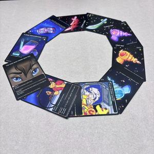 Vente en gros usine : Cartes d'affirmation imprimées, Cartes <span class=keywords><strong>Oracle</strong></span>, Jeu de cartes avec logo et bords dorés, Jeu de cartes en papier, Cartes de tarot personnalisées - Product Image 5