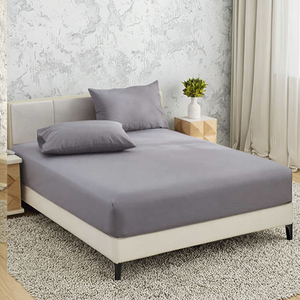 15% /10%/5% Bạc sợi vải màu xám EU tất cả các kích thước với cotton hữu cơ EMF bảo vệ bộ đồ giường nối đất được trang bị tấm - Product Image 1