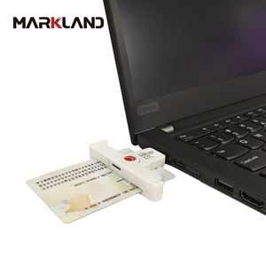 Lecteur-graveur de carte Nano USB Type C MCR3501 4FF, lecteur de carte PIV/ID CAC compatible avec Windows, installation externe de carte à puce - Product Image 1