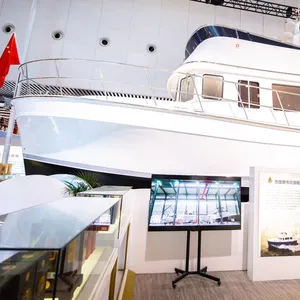 Perahu yacht dijual kualitas tinggi serat kaca 41 ft Bracewell 41