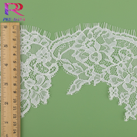 Accessoires en dentelle exquis Accessoires en tissu de dentelle non élastique