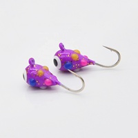 Tungstène haute densité à coulée rapide, design à points en résine colorée, plusieurs tailles disponibles, commande OEM acceptée