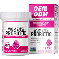 Capsules de probiotiques vaginaux à la canneberge biologique, équilibre du pH avec un mélange de prébiotiques, flore saine pour femmes, capsule probiotique