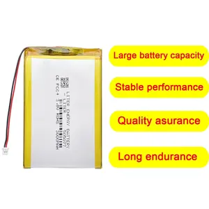 Batterie Lipo rechargeable 505077 3000mah 3.8V pour <span class=keywords><strong>console</strong></span> de jeu ANBERNIC <span class=keywords><strong>RG350</strong></span> RG350M, livres électroniques, GPS, PDA - Product Image 3