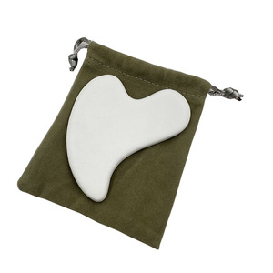 Outil de <span class=keywords><strong>massage</strong></span> du corps en céramique de Corée Gua Sha, pour enlever les rides et raffermir le visage, masseur en céramique Guasha en porcelaine pour la relaxation musculaire - Product Image 4